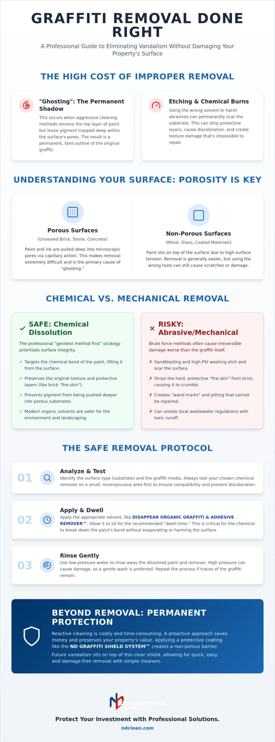 How to Remove Graffiti Without Damage: The Professional Surface-First Guide